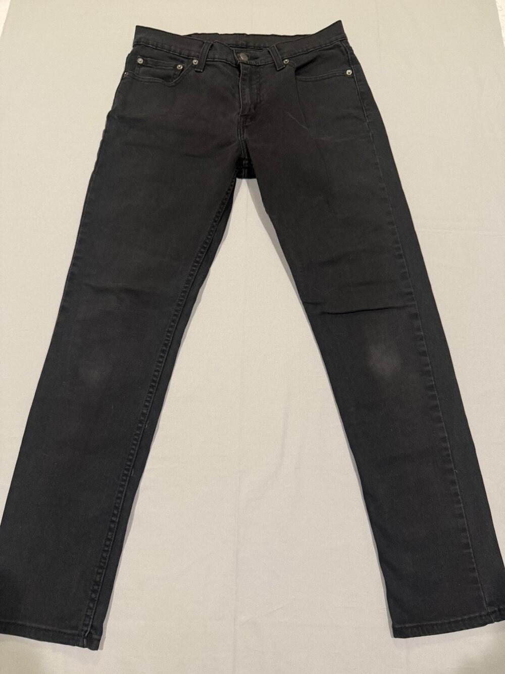 Levis 511 Slim Fit Black Jeans Mens 32x32 Stretch Denim 04511-1907